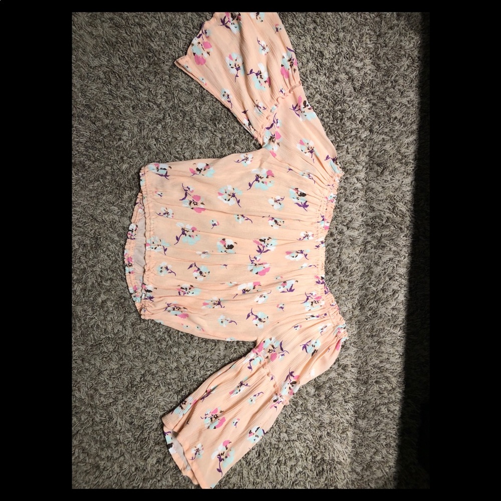 Forever 21 Off Shoulder Crop Top